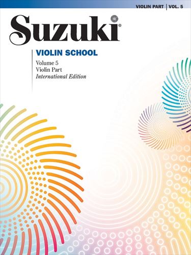 VIOLIN SCHOOL VOL.5　(International Edition)  スズキヴァイオリンスクール　第5巻 （英語版）  
