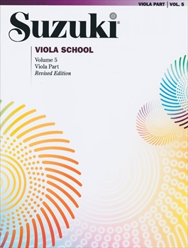 SUZUKI VIOLA SCHOOL VIOLA PART VOL.5  スズキメソード　ヴィオラ指導曲集第5巻（ヴィオラパート）  