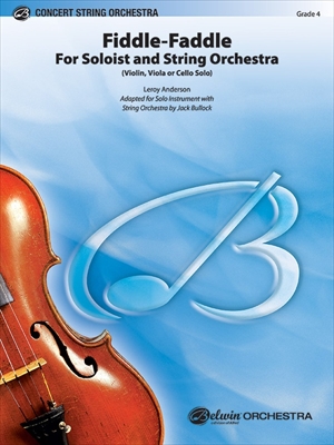 Fiddle-Faddle For Soloist and String Orch&nbsp;&nbsp;フィドルファドル（大型スコアとパート譜のセット）&nbsp;&nbsp;