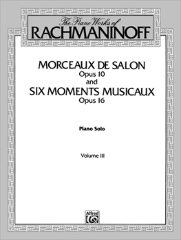 PIANO WORKS VOL.3  ピアノ作品集　集3巻　サロン小品集＆6つの楽興の時  