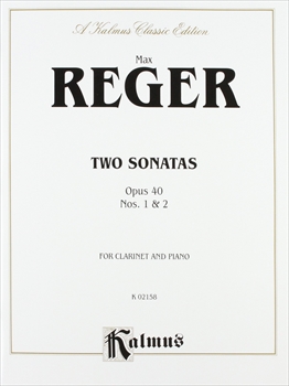 2 Sonatas op.40  （クラリネット、ピアノ）  