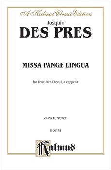 MISSA PANGE LINGUA  ミサ曲《パンジェ・リングァ》（ピアノ伴奏ヴォーカルスコア）  