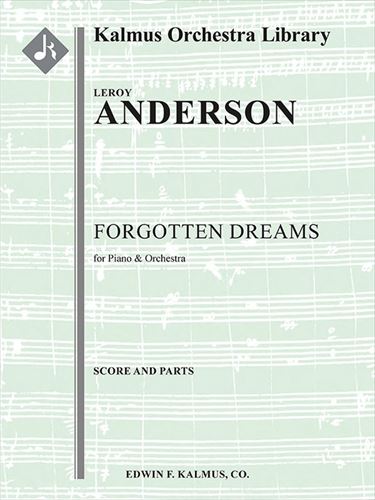 Forgotten Dreams for Piano and Orchestra&nbsp;&nbsp;ピアノとオーケストラのための《忘れられし夢》　（大型スコアとパート譜のセット）&nbsp;&nbsp;