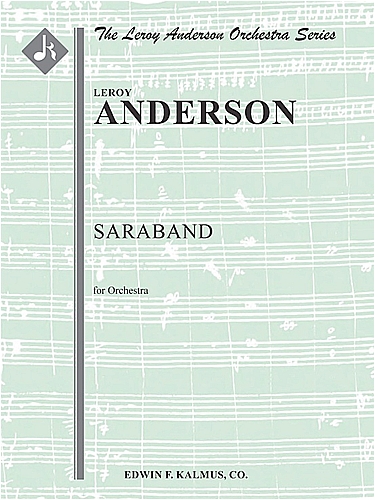 Saraband&nbsp;&nbsp;サラバンド　（大型スコア）&nbsp;&nbsp;