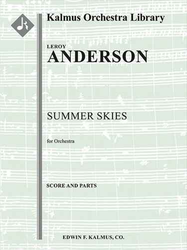 Summer Skies&nbsp;&nbsp;サマー・スカイズ　（大型スコアとパート譜のセット）&nbsp;&nbsp;