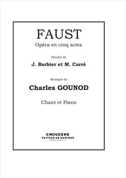 FAUST(F)  歌劇「ファウスト」（フランス語のみ）（ピアノ伴奏ヴォーカルスコア）  