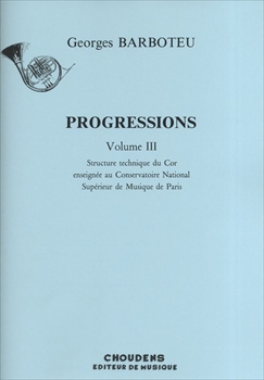 PROGRESSIONS VOL.3  プログレッション第3巻(ホルンソロ）  