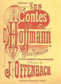 LES CONTES D'HOFFMANN  歌劇「ホフマン物語」（ピアノ伴奏ヴォーカルスコア）  