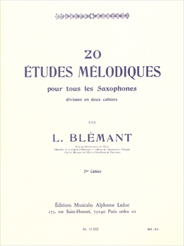 20 ETUDES MELODIQUES VOL.2  20の旋律的練習曲 第2巻  