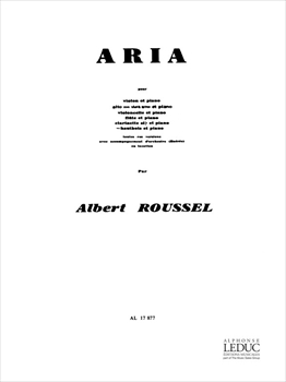 ARIA  アリア（オーボエ、ピアノ）  