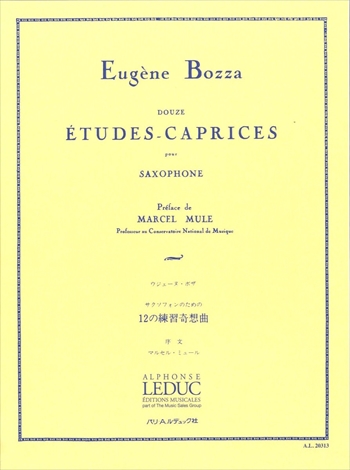 12 ETUDES-CAPRICES  12のエチュード・カプリス（サクソフォンソロ）  