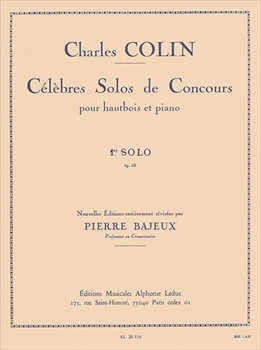 CELEBRES SOLOS DE CONCOURS NO.1 OP.33  コンクールのソロ（オーボエ、ピアノ）  