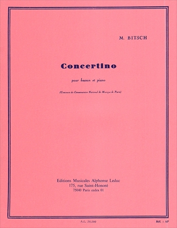 CONCERTINO  コンチェルティーノ（小協奏曲）  