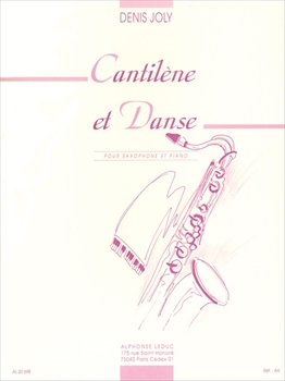 CANTILENE ET DANSE  カンティレーヌとダンス (アルトサックス)  