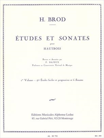ETUDES ET SONATES VOL.1  エチュードとソナタ 第1巻 40の易しく発展的な練習曲と6つのソナタ  