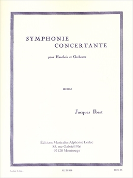 SYMPHONIE CONCERTANTE  協奏交響曲（オーボエ、ピアノ）  