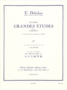14 GRANDES ETUDES  14の大練習曲（クラリネットソロ）  