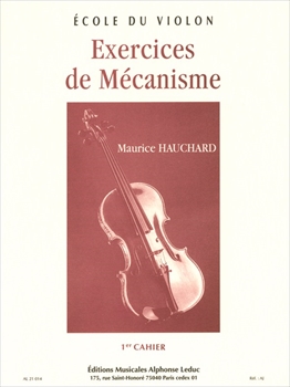 EXERCICES DE MECANISME VOL.1  メカニズムの練習第1巻（ヴァイオリンソロ）  