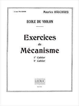 EXERCICES DE MECANISME VOL.2  メカニズムの練習第2巻（ヴァイオリンソロ）  
