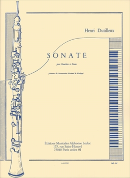 SONATE  オーボエソナタ（オーボエ、ピアノ）  