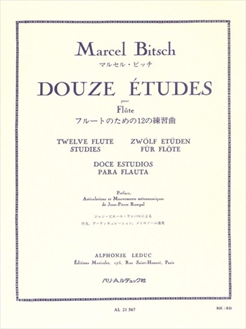 12 ETUDES  フルートのための12の練習曲  