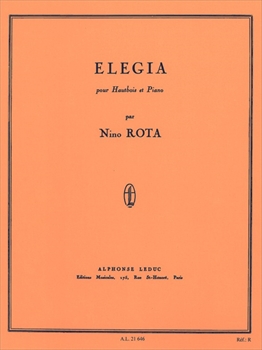ELEGIA  エレジア（オーボエ、ピアノ）  