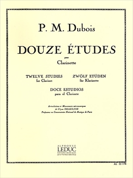 12 ETUDES  12の練習曲（クラリネットソロ）  