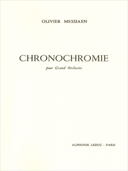 CHRONOCHROMIE  クロノクロミー（大型スコア）  
