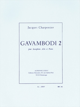 GAVAMBODI 2  ガヴァンボディ 2 (アルトサックス)  