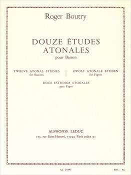12 ETUDES ATONALES  12の無調練習曲  