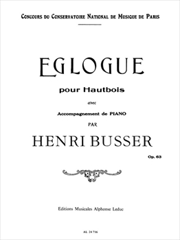 EGLOGUE OP.63  エクローグ（オーボエ、ピアノ）  