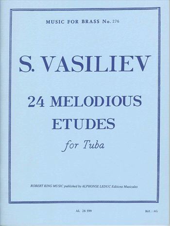 24 MELODIOUS ETUDES  24の旋律的練習曲　（チューバ）  