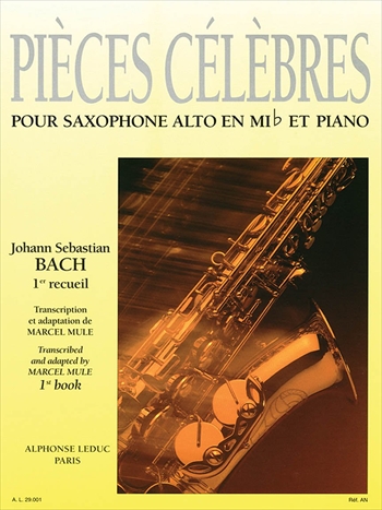 PIECES CELEBRES VOL.1  名曲集 第1巻 (アルトサックス)  