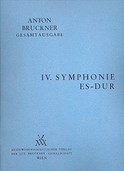 Symphony No.4 2.Fass.(1878/80)  交響曲第4番 第2稿（1878年/80年）（大型スコア）  
