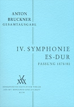 Symphony No.4 2.Fass.(1878/80)  交響曲第4番 第2稿（1878年/80年）（小型スコア）  