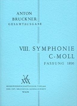 Symphony No.8 2.Fass.(1890)  交響曲第8番第2稿（1890年）（小型スコア）  