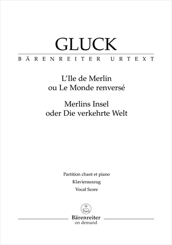 L'ILE DE MERLIN  歌劇「メルランの島、または逆世界」（ピアノ伴奏ヴォーカルスコア）  