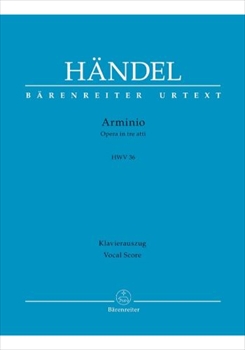 ARMINIO HWV36  歌劇「アルミニオ」（ピアノ伴奏ヴォーカルスコア）　  