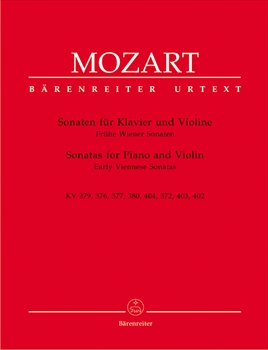 WIENER SONATEN KV.372-404  ウィーン時代前期のヴァイオリンソナタ集　KV372-KV404（ヴァイオリン、ピアノ）  