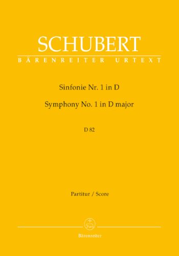 SYMPHONIE Nr.1 D D82  交響曲第1番　ニ長調　（大型スコア）  