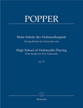 HIGH SCHOOL OF VC.PLAYING OP.73  チェロ演奏の高等教本（チェロソロ）  