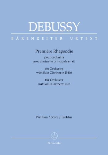 PREMIERE RHAPSODIE  第一ラプソディ（狂詩曲）（クラリネット管弦楽のための）（大型スコア）  