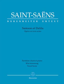 SAMSON ET DALILA (F/G)  歌劇「サムソンとデリラ」（フランス語/ドイツ語）（ピアノ伴奏ヴォーカルスコア）  