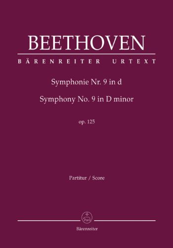 SYMPHONIE Nr.9 d OP.125  交響曲第9番 ニ短調 作品125「合唱付き」（大型スコア）  