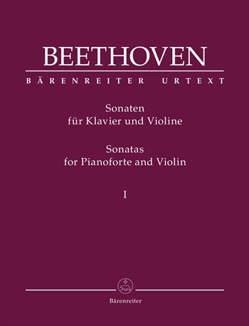 VIOLINSONATEN VOL.1(1-5)  ヴァイオリンソナタ集第1巻（第1－5番）（ヴァイオリン、ピアノ）  