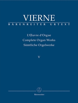 【特価品】COMPLETE ORGAN WORKS VOL.5(SYMPHONIE NO.5 OP.47)  オルガン作品全集第5巻（オルガン交響曲第5番　作品47）（オルガンソロ）  