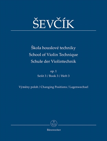 School of Violin Technique OP.1-3  ヴァイオリン教本  