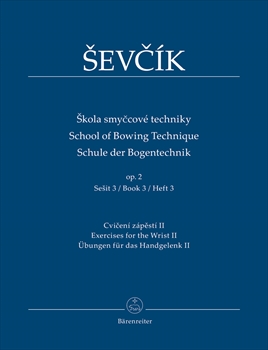SCHOOL OF BOWING TECHNIQUE Op.2-3  ヴァイオリン教本 (運弓技巧教本)I  