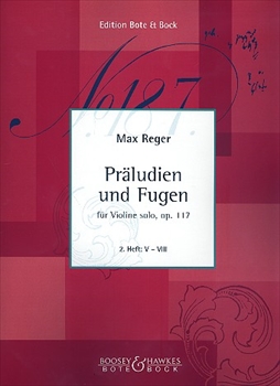 PRAELUDIEN U.FUGEN OP.117 HEFT 2  プレリュードとフーガ第2巻（ヴァイオリンソロ）  