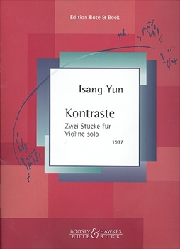 KONTRASTE  コントラステ（ヴァイオリンソロ）  